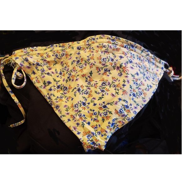 NWOT BEACH RIOT Cara Bikini Bottom in Yellow, L - Picture 6 of 7